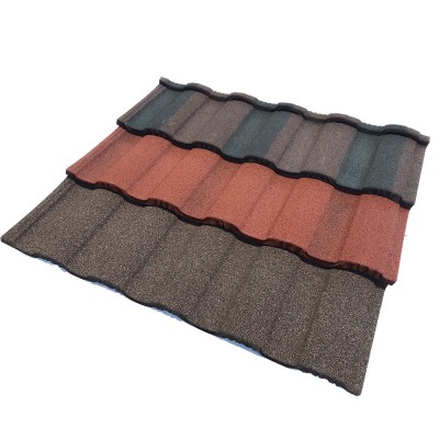 Jinhu Classical Tile Stone Coated Metal Roof Tile